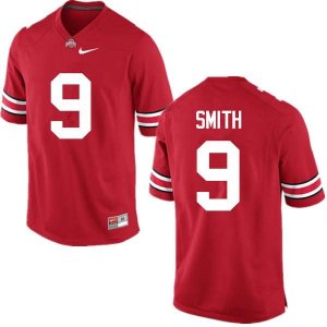 Men's Ohio State Buckeyes #9 Devin Smith Red Nike NCAA College Football Jersey Damping UQT8144DB